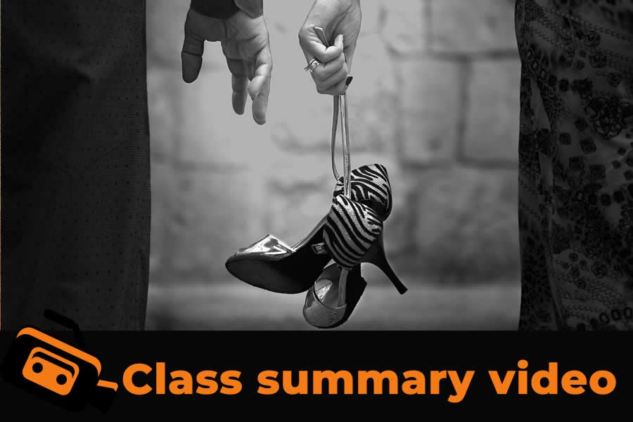 Short summary tango video from Los Angelitos class in London